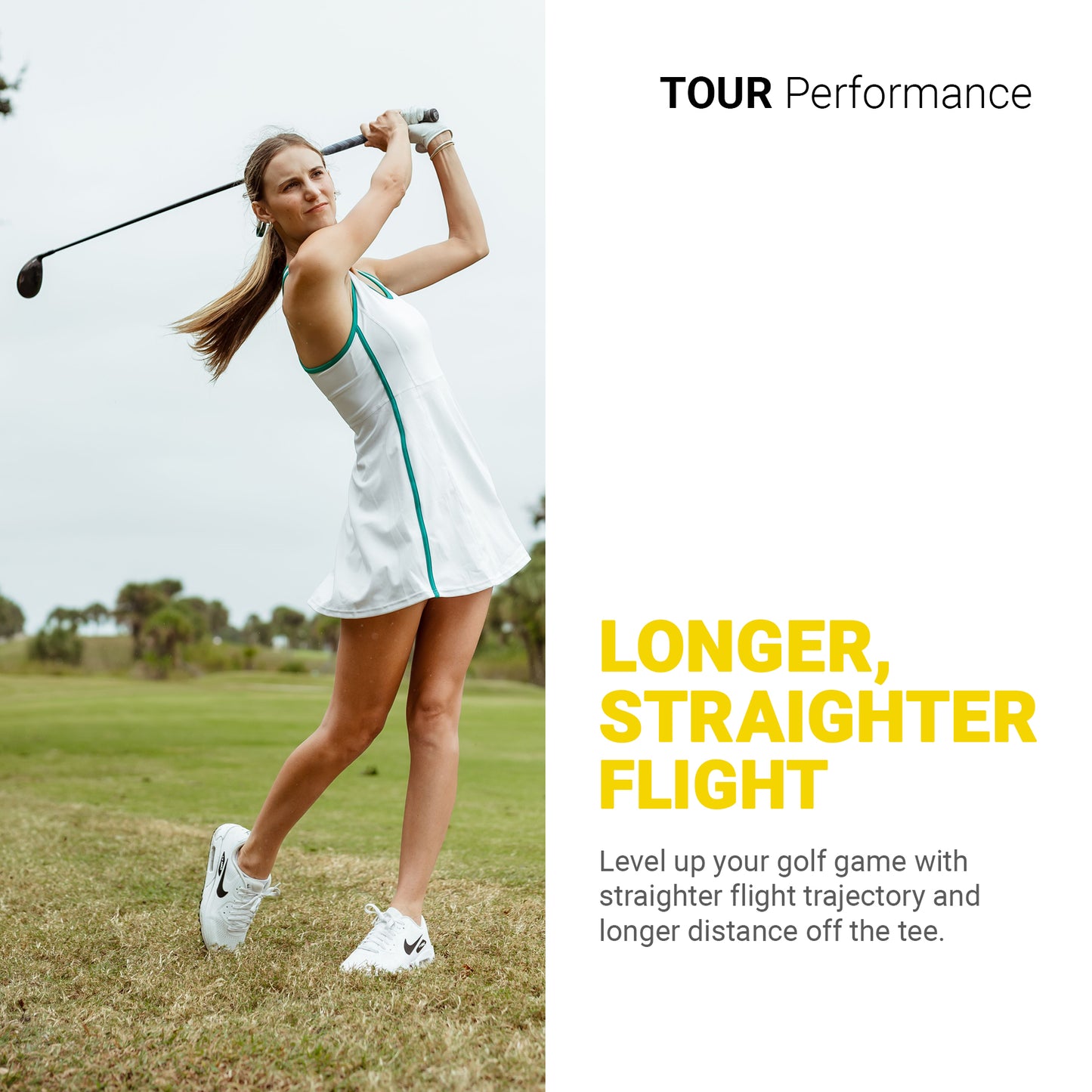 K9 Aurora Crystal Urethane Golf Ball- Loyal Yellow