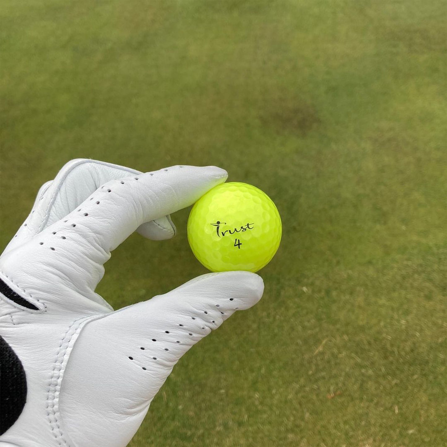 K9 Aurora Crystal Urethane Golf Ball- Loyal Yellow