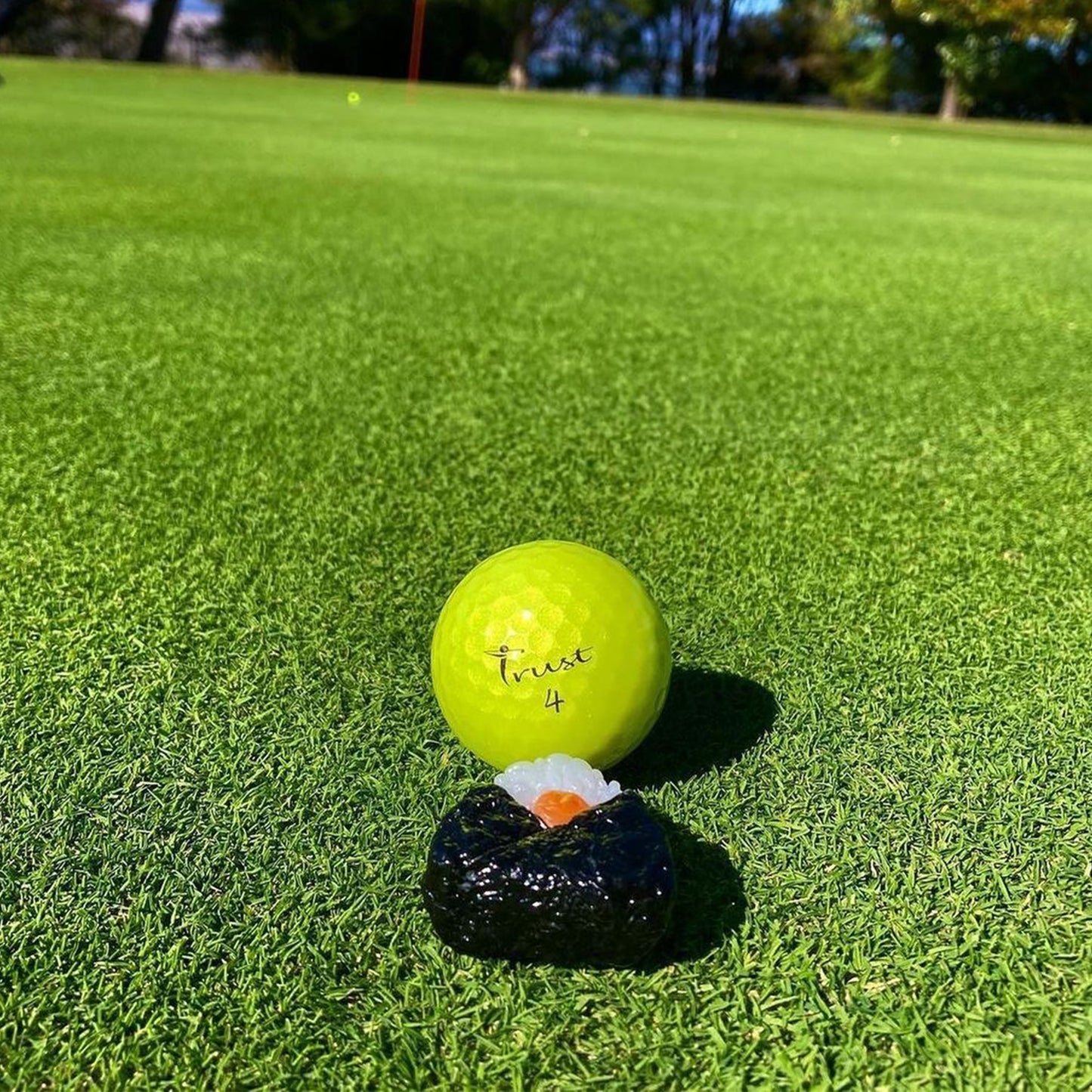 K9 Aurora Crystal Urethane Golf Ball- Loyal Yellow